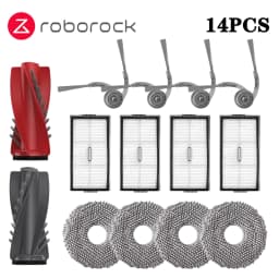 Roborock Qrevo Edge 2 / Q Revo Curv 2 Pro / Saros 20 Main Side Brush Mop Hepa Filter Dust Bag Robot Vacuum Cleaner Accessories