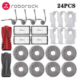 Roborock Qrevo Edge 2 / Q Revo Curv 2 Pro / Saros 20 Main Side Brush Mop Hepa Filter Dust Bag Robot Vacuum Cleaner Accessories