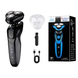 Lenovo Men Razor Electric Shavers Portable Wet-Dry Dual Use Waterproof Beard Facial Trimmer Shaving Machine for Men Father Gift
