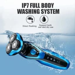 Lenovo Men Razor Electric Shavers Portable Wet-Dry Dual Use Waterproof Beard Facial Trimmer Shaving Machine for Men Father Gift