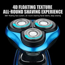 Lenovo Men Razor Electric Shavers Portable Wet-Dry Dual Use Waterproof Beard Facial Trimmer Shaving Machine for Men Father Gift