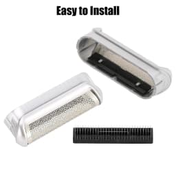 5S Shaver Foil & Cutter Blade Set Compatible with Braun M30 M60 M90 P50 P70 P80 5604 5607 5609 Razor Replacement Head Parts