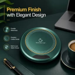 USB Powered Cup Heater Digital Display Smart Constant Temperature Mug Warmer Office Desktop Coffee Tea Milk Heating Coaster