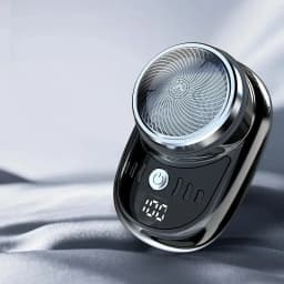 Lenovo Electric Shaver Portable Mini For Men Pocket Travel Razor Wireless Detachable Beard Trimmer Type‑C Fast Charging Digital