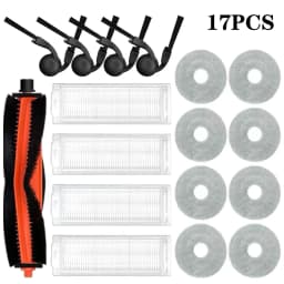 For Xiaomi S40 Pro / OV71GL Accessories Main Brush Side Brush Hepa Filter Mop Rag Cloth Replacement Spare Parts