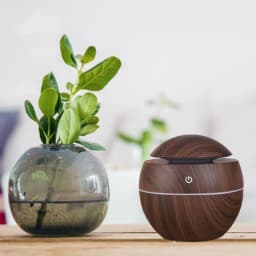 Mini USB Ultrasonic Humidifier Aromatherapy With Colorful LED Night Light For Office Bedroom Dorm Room Desktop Personal Use