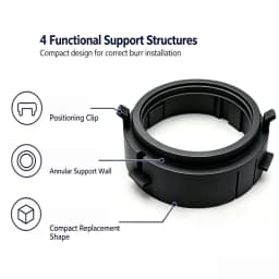 JUSTINLAU Replacement Wear‑Prone Burr Assembly Spare Part Suitable for Baratza Encore ESP Coffee Grinder Accessory Barista Tool