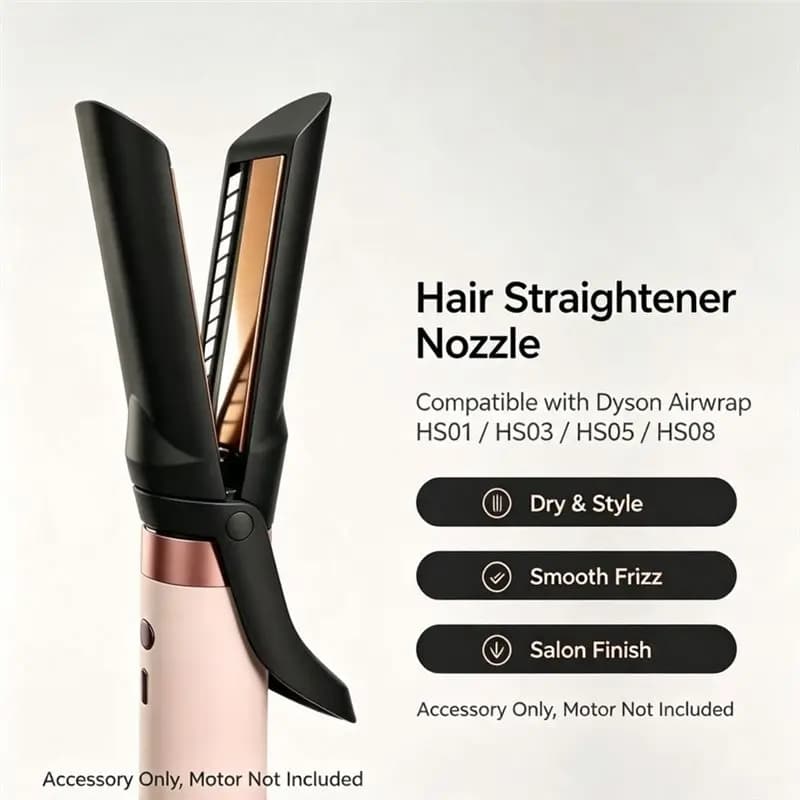 Efficient-For Dyson Airwrap Styler Airflow Attachment Nozzles For Smooth Hair Styling HS01 HS05 HS08