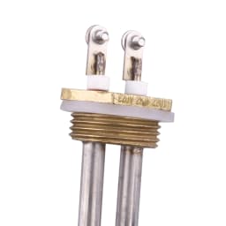DERNORD 1kw 2kw 3kw 4kw 5kw 1"BSP U Type AC Electrical Fold Back Heating Element 220V Brass Flange Immersion Water Heater