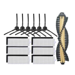 Accessories Kit For Ilife A4 A4S A40 Vacuum Cleaner Parts HEPA filter primary filter side brush Roll Brush Cover Mop Pad Cloth