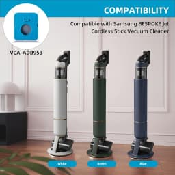 10 Pack VCA-ADB95 Bespoke Jet Clean Station Dust Bag Compatible with Samsung VCA-ADB95 Bespoke Jet Clean Station Vacuum Accessor
