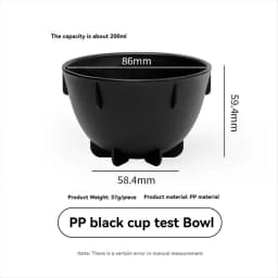 Hot sale Coffee Cupping Bowls 200ml for 12g Coffee Grinds&200g Boiling Water Stackable Coffee Bowls for Coffee Enthusiasts 12PCS