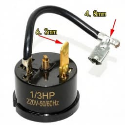 3pin Original Starter QPE2-A15MD3 For Midea Refrigerator Freezer Compressor PTC Starter / Overload Overheat Protection Relay