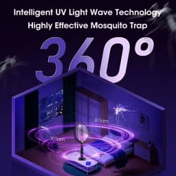 Electric Mosquito Swatter with UV Light, Rechargeable 3000V Electric Insect Killer for Indoor/Outdoor Home Garden Camping Travel