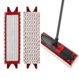 For Vileda UltraMax XL Reusable Flat Spin Mop Cloth Quick Drying Machine Washable Microfiber Floor Mop Pads Accessories51x14cm