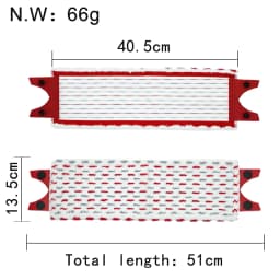 For Vileda UltraMax XL Reusable Flat Spin Mop Cloth Quick Drying Machine Washable Microfiber Floor Mop Pads Accessories51x14cm