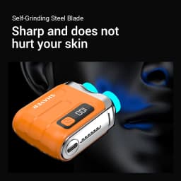 Mini Electric Shaver Mini Led Digital Display Men Rechargeable Type-c Charging Car Portable Shaver Men Women Home Razor