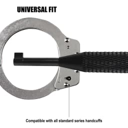 Rotating Release Tool, High Carbon Steel + Aluminum Alloy, with Key Ring, Universal for Most Standard Restraint Devices