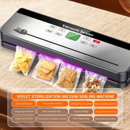 Wireless Portable Vacuum Sealing Machine for Food With Sealing Countdown Display Multi-Pack Vacuum Touch Waterproof Buttons 828