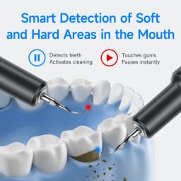 Ultrasonic Electric Dental Scaler 4100W Super Power Plaque Tooth Cleaner Dental Calculus Stains Remover Oral Care Homeuse