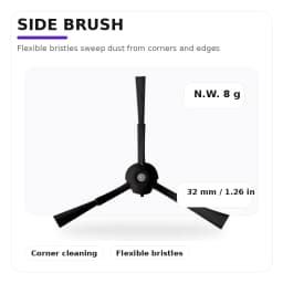 For Roborock S8 Maxv Ultra Vacuum Cleaner Accessories Mian Brush Side Brush Mop Pads Cloth Dust Bag Hepa Filter Spare Parts