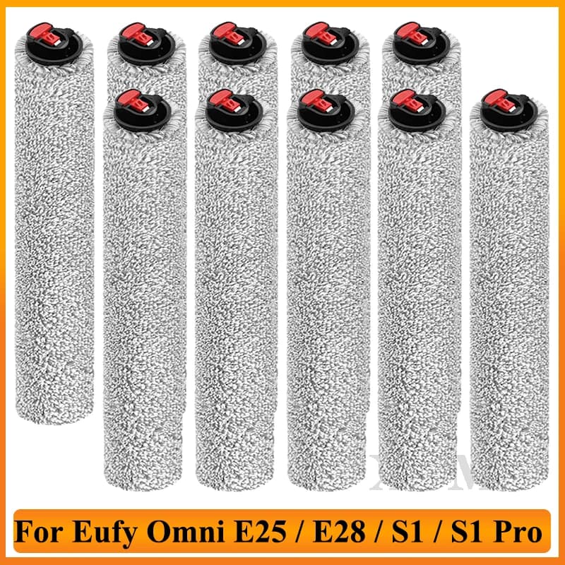 Roller Mop For Eufy Omni E25 / E28 / X12 PRO Vacuum Cleaner Spare Accessories Fully Washable Roller Mop Parts