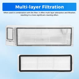 For Dreame L10S Ultra/X10/S10/S10 Pro Dust Box and Filter Accessories For Xiaomi Mijia B116 B101CN X10+ X20+ C102 Spare Parts