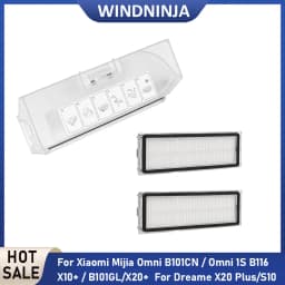 For Dreame L10S Ultra/X10/S10/S10 Pro Dust Box and Filter Accessories For Xiaomi Mijia B116 B101CN X10+ X20+ C102 Spare Parts