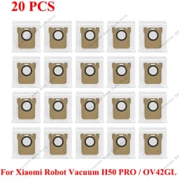 Spare Parts Robot Vacuum Dust Bag For Xiaomi Robot Vacuum H50 PRO/OV42GL Accessories Main Side Brush Filter Wipe Cloth Dust Bag
