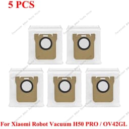Spare Parts Robot Vacuum Dust Bag For Xiaomi Robot Vacuum H50 PRO/OV42GL Accessories Main Side Brush Filter Wipe Cloth Dust Bag