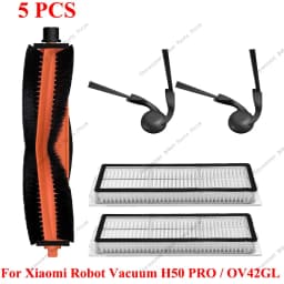 Spare Parts Robot Vacuum Dust Bag For Xiaomi Robot Vacuum H50 PRO/OV42GL Accessories Main Side Brush Filter Wipe Cloth Dust Bag