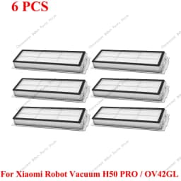 Spare Parts Robot Vacuum Dust Bag For Xiaomi Robot Vacuum H50 PRO/OV42GL Accessories Main Side Brush Filter Wipe Cloth Dust Bag