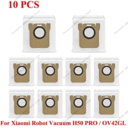 Spare Parts Robot Vacuum Dust Bag For Xiaomi Robot Vacuum H50 PRO/OV42GL Accessories Main Side Brush Filter Wipe Cloth Dust Bag