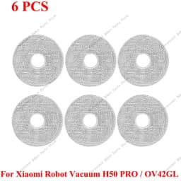 Spare Parts Robot Vacuum Dust Bag For Xiaomi Robot Vacuum H50 PRO/OV42GL Accessories Main Side Brush Filter Wipe Cloth Dust Bag