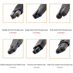 8 PCS USB Adapter Cable DC Converter Universal For All Kinds Of Electric Shaver Hair Clippers Power Cord 5V Replacement Charger