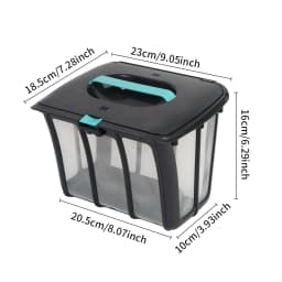 Replacement Filter for Aiper Scuba S1 – Captures 3µm Debris, 180µm Basket, 3.5L, Designed for Fast Cleaning