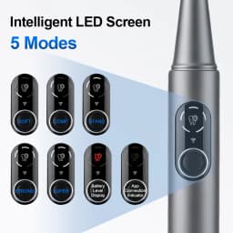 New Visual Ultrasonic Dental Scaler 500W 360°HD Camera Tooth Cleaner with LED Light Dental Stains Tartar Plaque Calculus Removal