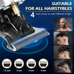 Rechargeable Hair Clipper Barber Large Blade Professional Electric Hair Trimmer Men's Hair Cutting Machine Electric Clipper