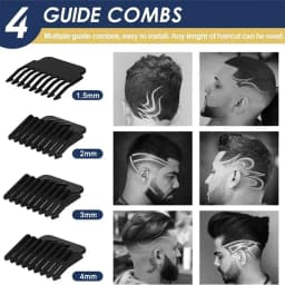 Rechargeable Hair Clipper Barber Large Blade Professional Electric Hair Trimmer Men's Hair Cutting Machine Electric Clipper