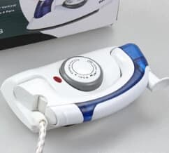 travel helper portable mini electric iron travel steamer iron 3 shifts business gift flat handle convenient ironer