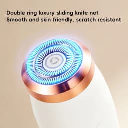 3-in-1 Electric Hair Removal Set Portable Type-C Rechargeable Shaver for Underarm Leg And Nose Hair Trimming