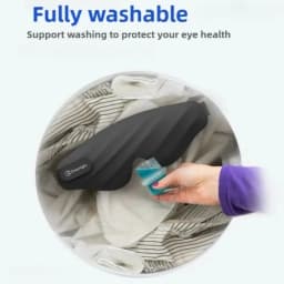 Dreamlight 4S 3D Stereoscopic Sleep Eye Mask Blackout Sleeping Aid Adjustable Eye Mask for Men Women Adults