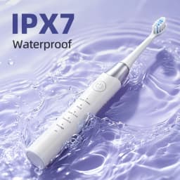 Electric Toothbrush Rechargeable 5 Modes IPX7 Waterproof, Adult Toothbrush with 4 Heads, 60-Day Battery USB-C, Travel Gift