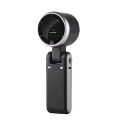 New Model Hand Fan Wind Speeds Mini Bladeless Handheld Fan, USB Rechargeable Personal Highspeed Fans Electric Eyelash Fan
