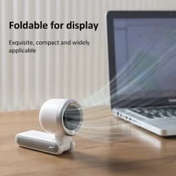 New Model Hand Fan Wind Speeds Mini Bladeless Handheld Fan, USB Rechargeable Personal Highspeed Fans Electric Eyelash Fan