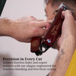 Original Wahl Professional 5-Star Metal Series Cordless Senior Clipper for Professional Barbers and Stylists Hair Clipper