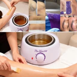 Professional Wax Heater Hot Wax Machine Paraffin Pot Warmer Hair Removal Waxing Machine Wax-melt Epilator Quick Heater