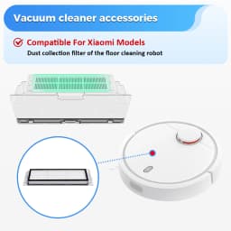 For Roborock S5 S50 S51 S52 S55 S6 S6 Pure S6 MaxV for Xiaomi 1st / SDJQR01RR Vacuum Cleaner Roller Brush Filter Wheel Mop Part