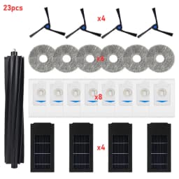 Home Robot Vacuum Spare Parts For Ecovacs X2 Omni X2 Pro DEX86 Main Roller Side Brush HEPA Filter Mop Cloth Dust Bag Parts