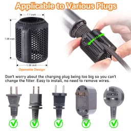 Replacement for Dyson Hair Dryer Outer Filter Cover HD01 HD03 HD08 HD15 Magnetic Suction Opening Dust Cover Buckle Accessories